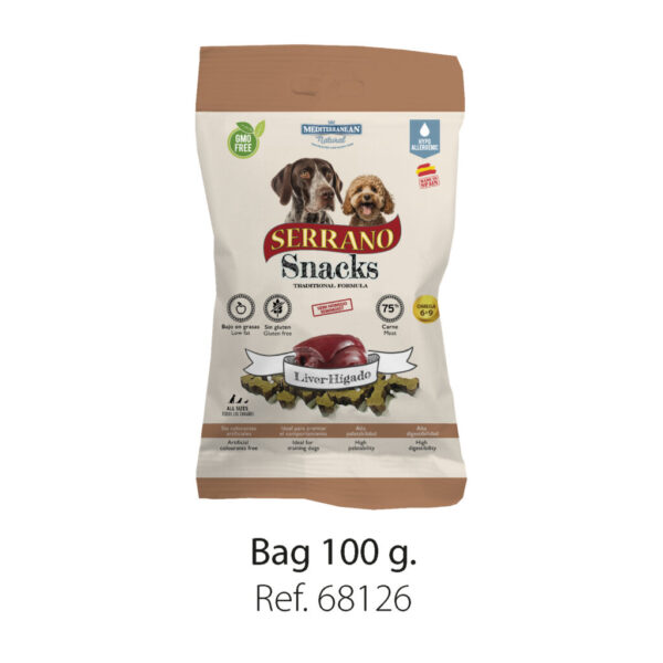 Serrano Snack Liver NEW 100g