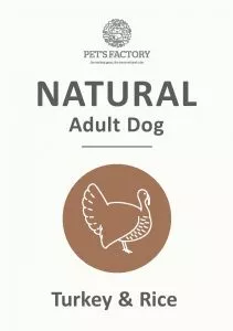 PET’S FACTORY Natural Turkey & Rice