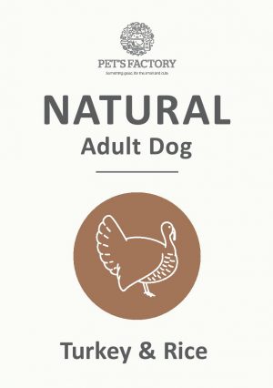 PET'S FACTORY Natural Turkey & Rice