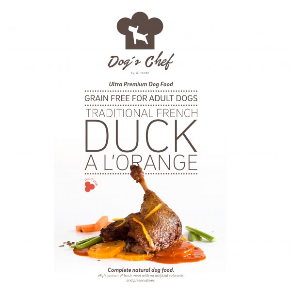 DOG'S CHEF Traditional French Duck a l'Orange