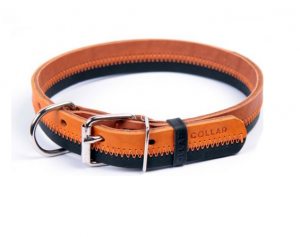 Collar ZigZag kožený obojok
