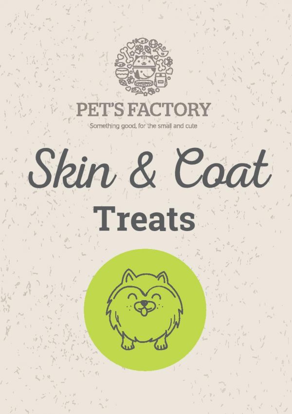 PET´S FACTORY Health Care Skin& Coat Treats 70 g