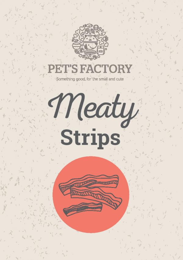 PET´S FACTORY Meaty Strips 150 g