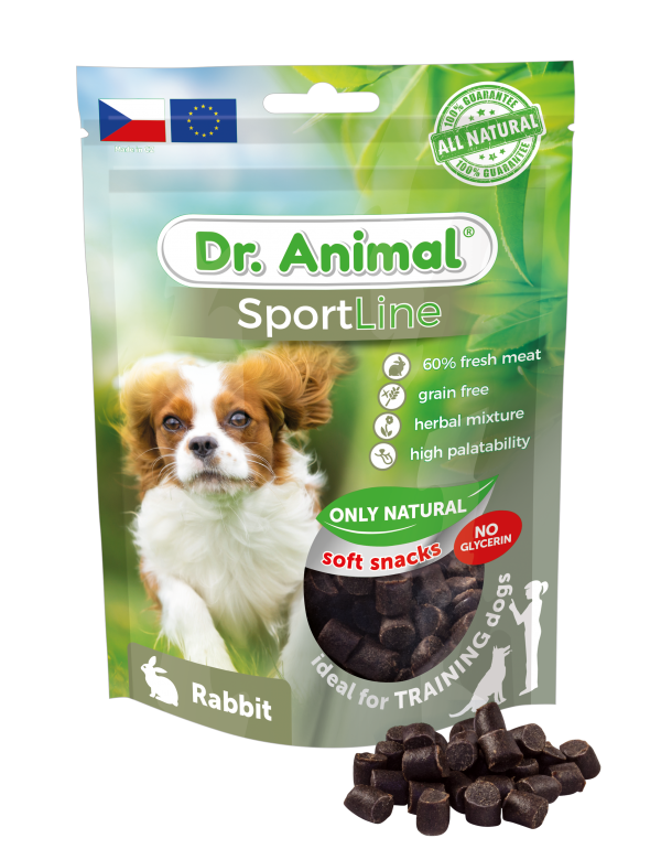 Pamlsok Dr. Animal Sportline rabbit 100 g