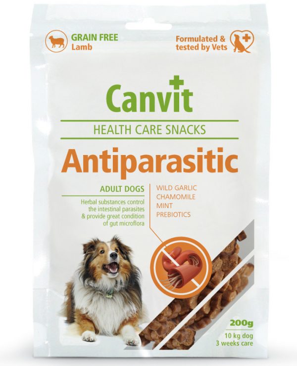 Pamlsok Canvit Health Care dog Antiparasitic Snack 200 g