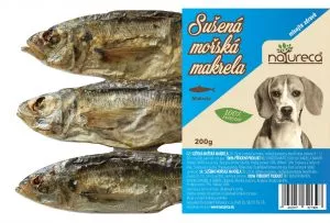 NATURECA Sušená morská makrela 200g