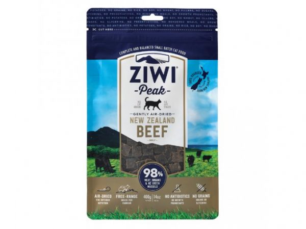 ZIWIPEAK Hovädzie mäso pre mačky 1kg NOVÁ RECEPTÚRA