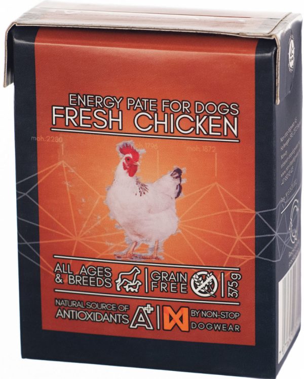 Non-stop Dogwear Energy Paté - Kurča 375 g