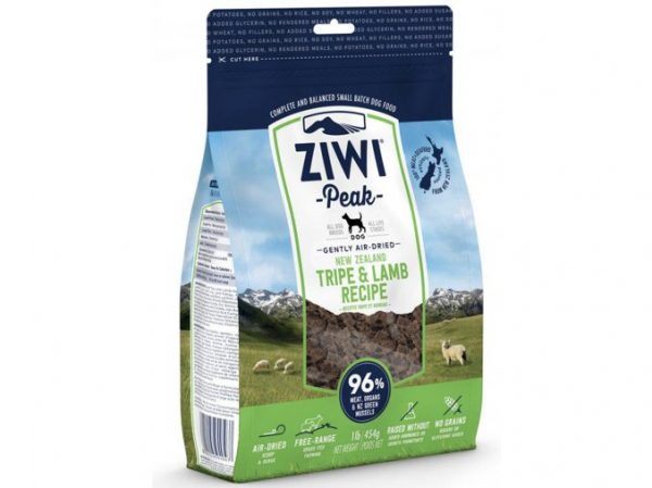 ZIWIPEAK Zelené držky & Jahňacie mäso