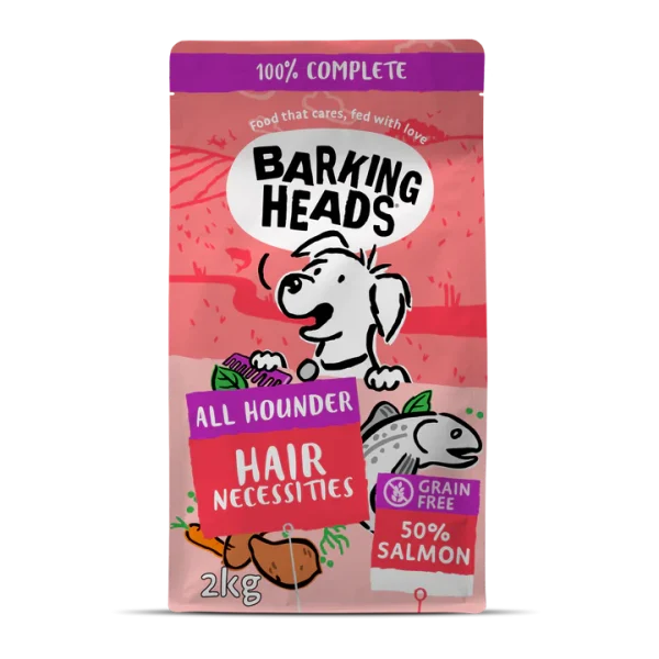 BARKING HEADS All Hounder Hair Necessities Salmon