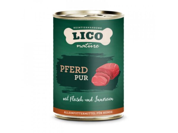 LICO - Konské mäso "PUR" pre psov