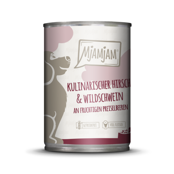 MjAMjAM - Zverina s diviačím mäsom a brusnicami