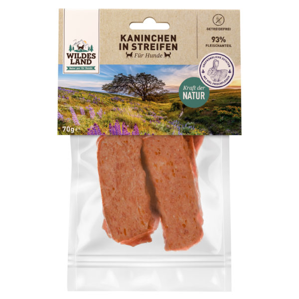 WILDES LAND - Plátky z králičieho mäsa 70g