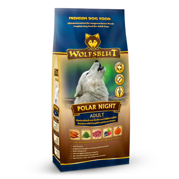 WOLFSBLUT POLAR NIGHT Adult - Sobie mäso s tekvicou