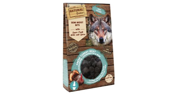 NATURAL GREATNESS Semi-Moist Bits Joint Support - polomäkká maškrta pre psy na podporu kĺbov 150 g