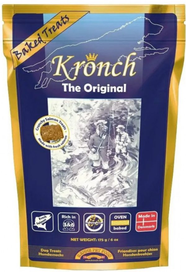 KRONCH - maškrty Original 100% losos 175 g