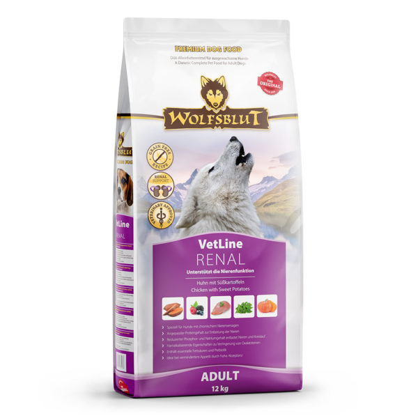 WOLFSBLUT VetLine RENAL – Pre správne fungovanie obličiek 2 kg