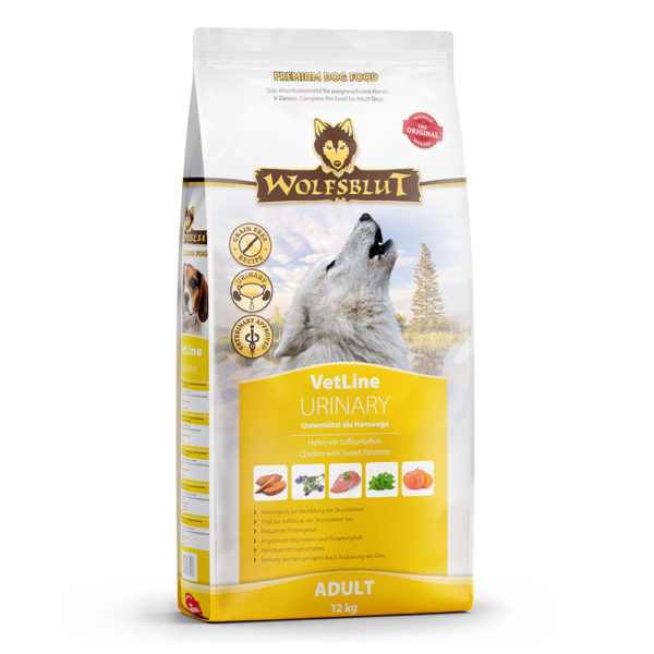 WOLFSBLUT VetLine URINARY – Na podporu močových ciest 2 kg