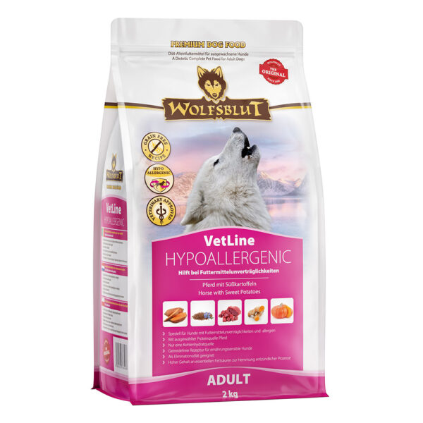 Wolfsblut VetLine HYPOALLERGENIC – Konské mäso 2 kg