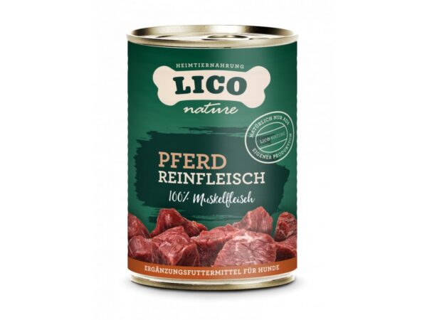 LICO - 100% Čisté konské mäso pre psov