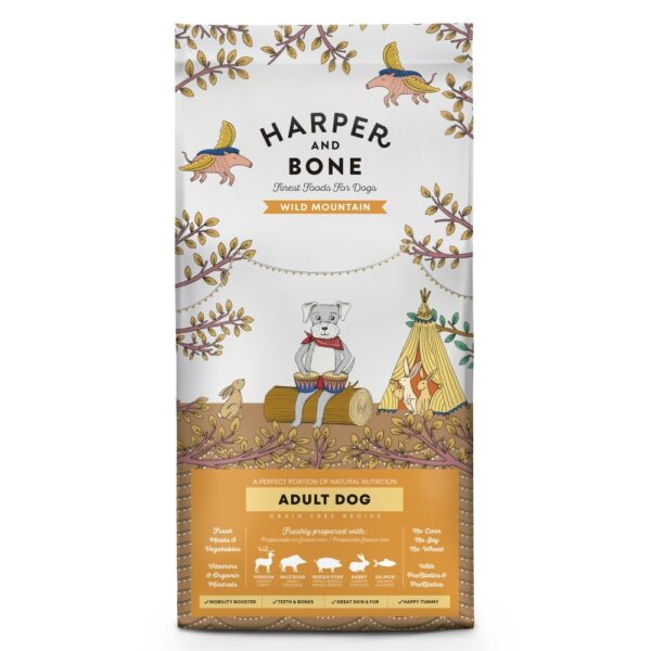 HARPER & BONE Adult Dog Wild Mountain GF