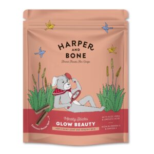 HARPER & BONE Meaty Sticks GLOW BEAUTY  75 g - pamlsky na krásnu srsť