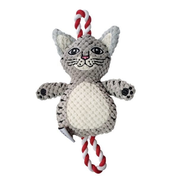 HARPER & BONE Cat- plyšová pískacia hračka