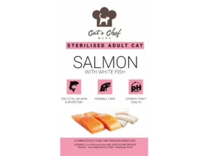 Cat's Chef SALMON WITH WHITE FISH