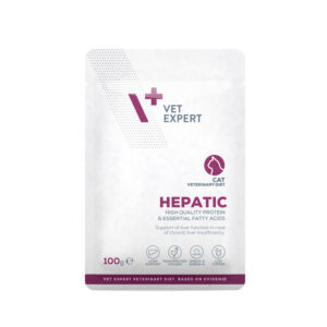 VetExpert VD cat Hepatic kapsička 100 g- mokré veterinárne krmivo pre mačky s problémami pečene