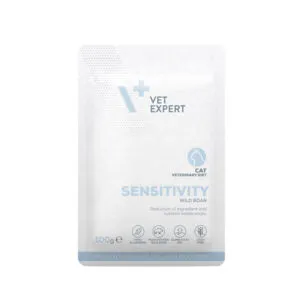 VetExpert VD cat Sensitivity kapsička 100 g – mokré veterinárne krmivo pre mačky