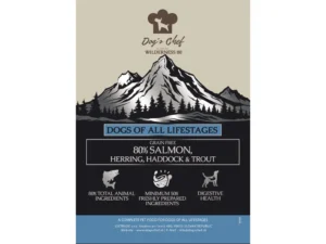 DOG’S CHEF  SALMON WITH HERRING, HADDOCK & TROUT