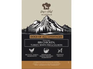 DOG’S CHEF CHICKEN WITH TURKEY, WHITE FISH & SALMON