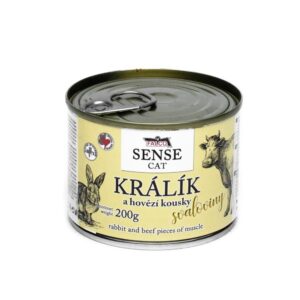 FALCO SENSE CAT králik a hovädzie 200g