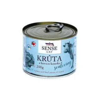 FALCO SENSE CAT morka a hovädzie 200g